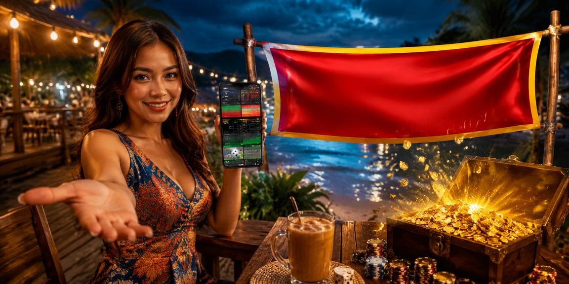 Pengguna Langkawi menggunakan aplikasi mudah alih kasino 2570 di telefon Android