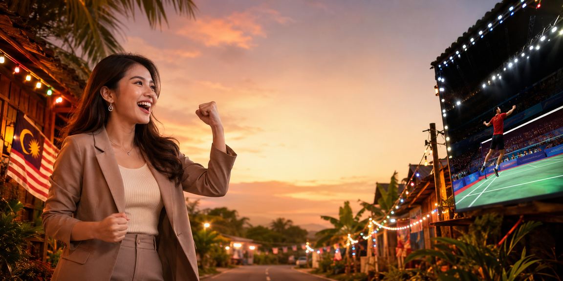 Pengguna Malaysia menyemak tip pertaruhan dan analisis sukan dalam talian melalui 2570