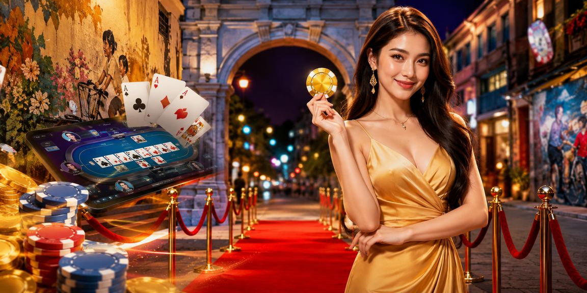 Permainan Teen Patti dalam suasana hiburan malam gaya Melayu di Pulau Pinang
